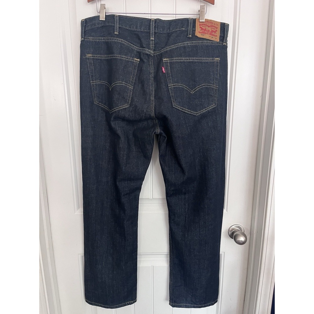 Levi's Original 559 Relaxed Fit Straight Leg Men's Jeans 38 x 30 Blue Denim 566